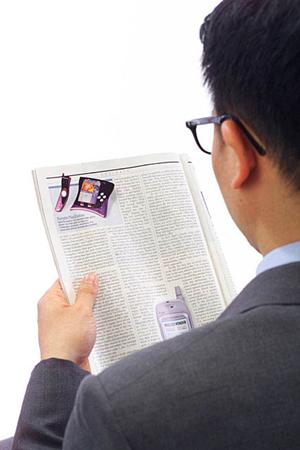 様々な折り方が出来るリーフレット製作が可能